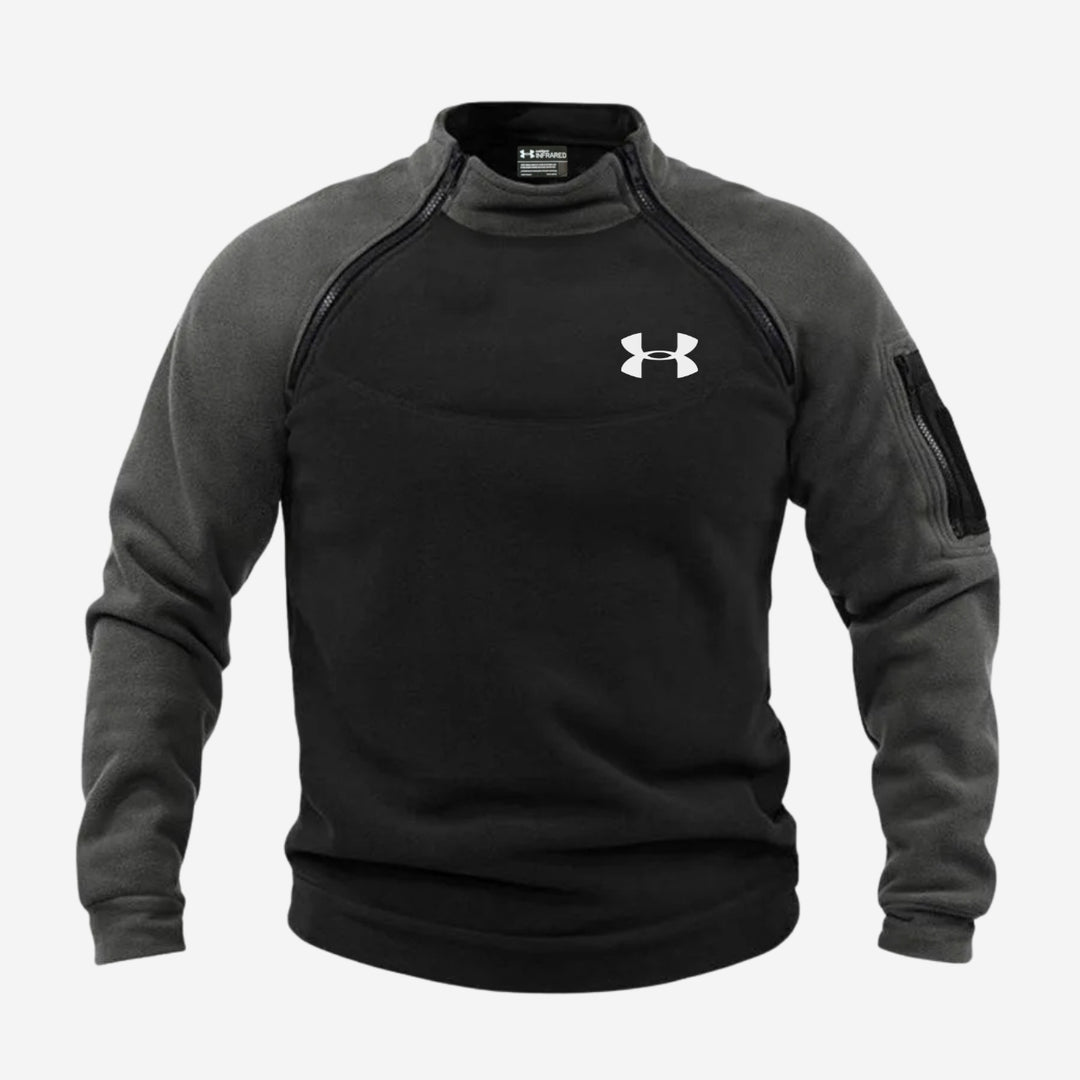 Colorblock Fleece Sweater - SALE