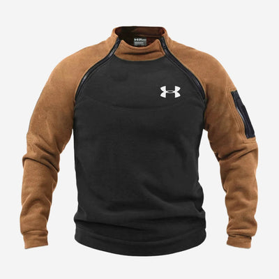 Colorblock Fleece Sweater - SALE