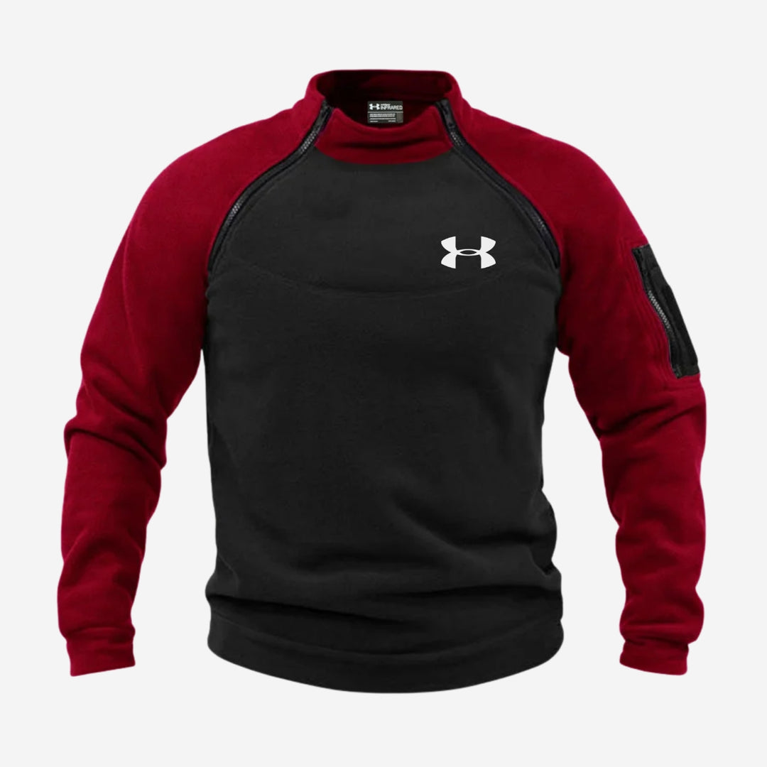 Colorblock Fleece Sweater - SALE