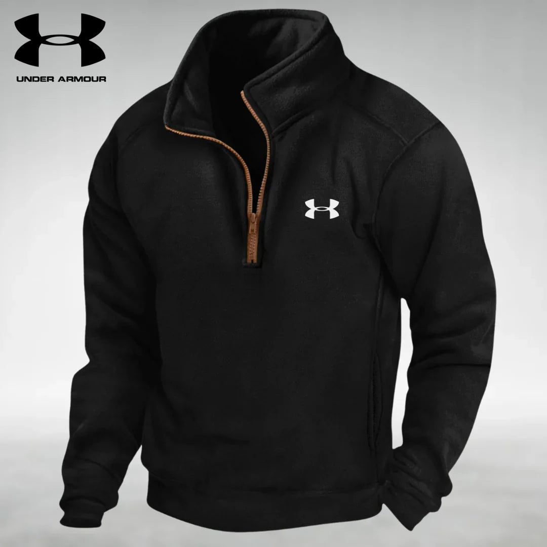 Fleece Half-Zip Sweater || SALE