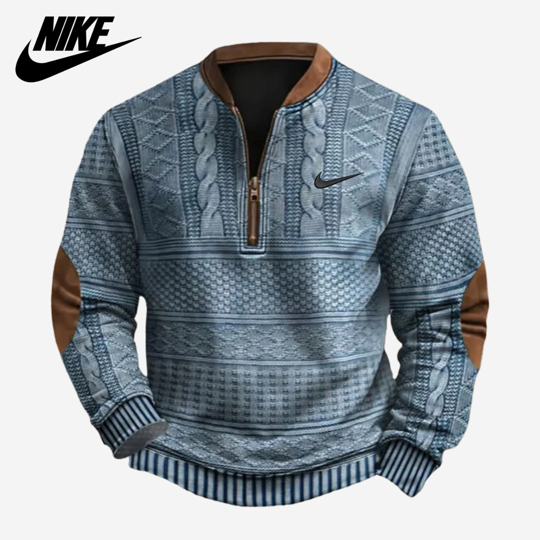 Sweater with Half-Zip || SALE