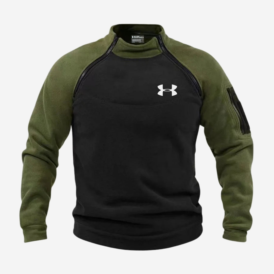 Colorblock Fleece Sweater - SALE