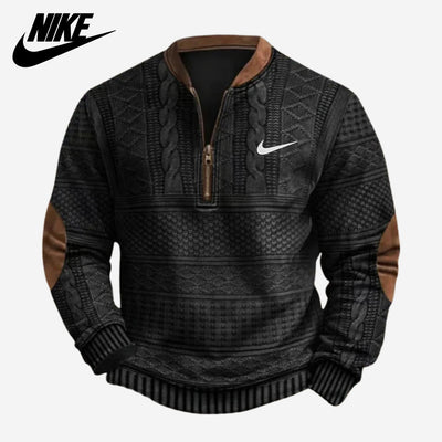 Sweater with Half-Zip || SALE