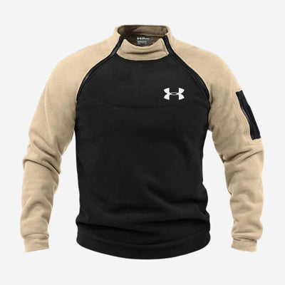 Colorblock Fleece Sweater - SALE