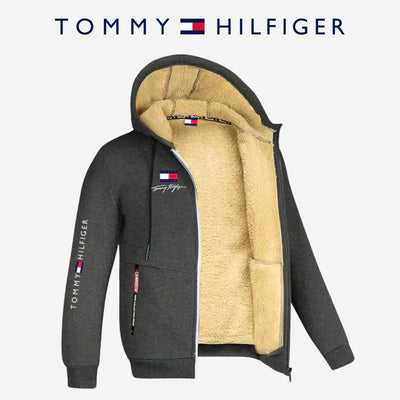 Fleece Lined Zip Hoodie - CLEARANCE SALE -