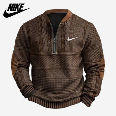 Sweater with Half-Zip || SALE