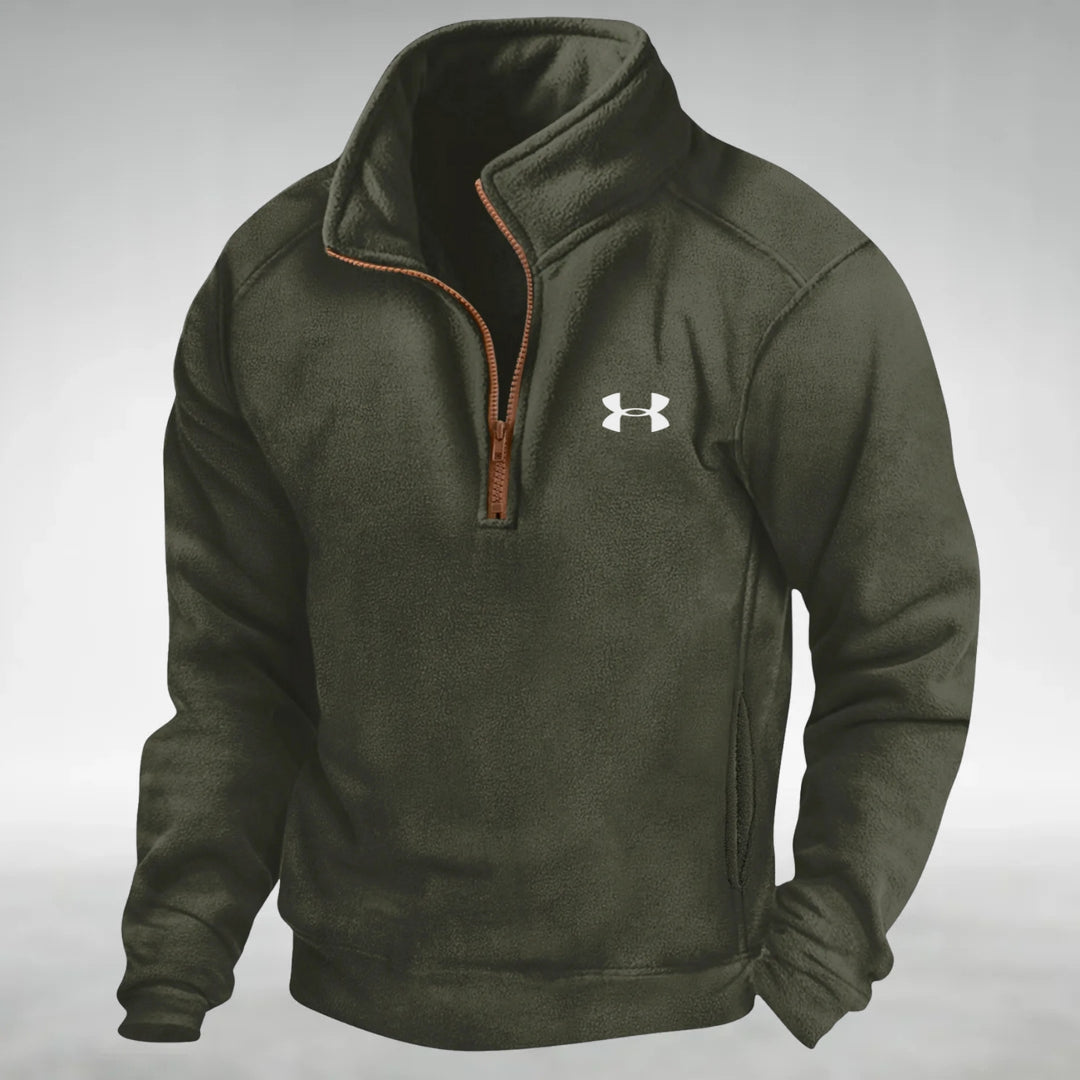 Fleece Half-Zip Sweater - SALE
