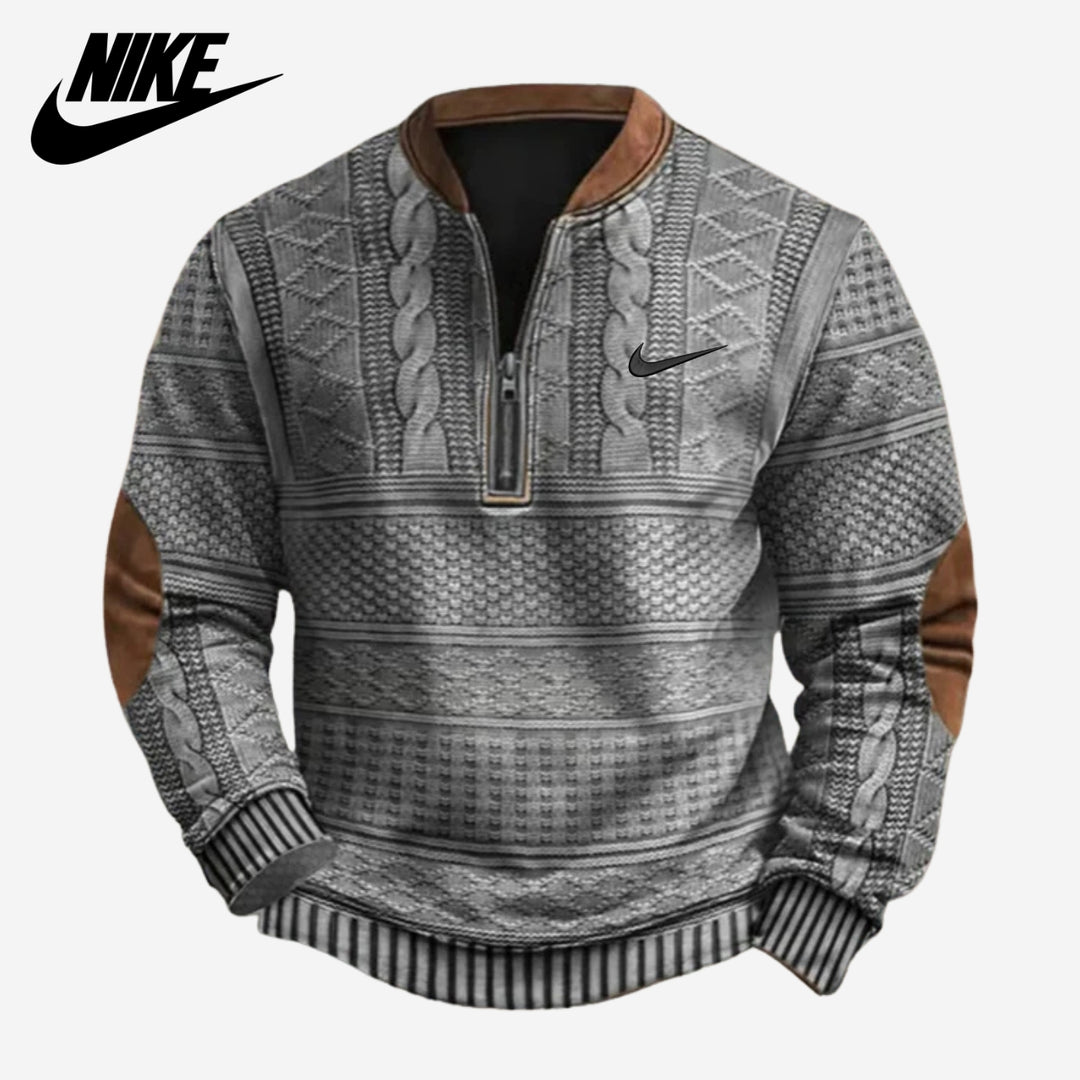 Sweater with Half-Zip || SALE