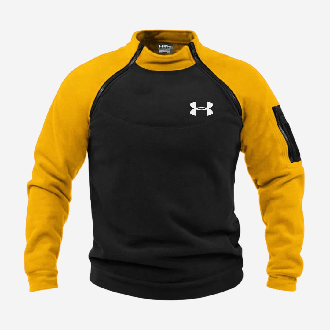 Colorblock Fleece Sweater - SALE