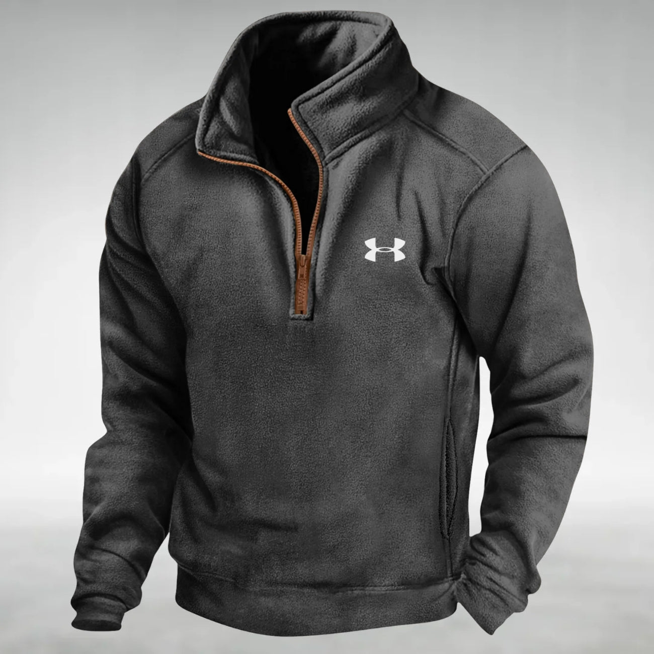 Fleece Half-Zip Sweater - SALE
